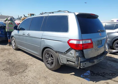 2006 Honda Odyssey Ex-L из США, поврежденный, VIN 5FNRL38706B059853